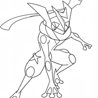 A coloring page for the pokemon category