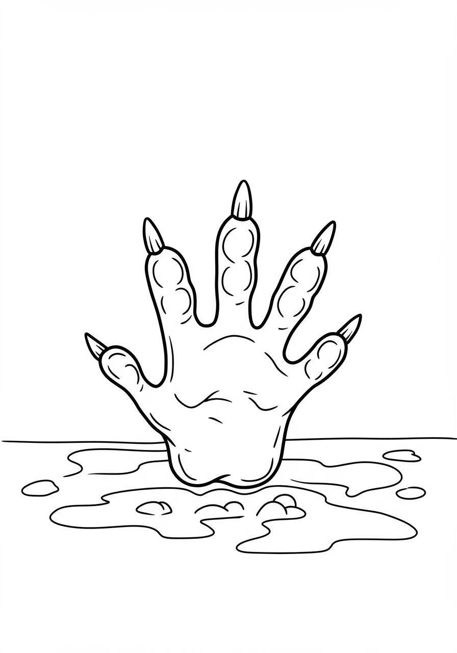 Simple dragon footprint