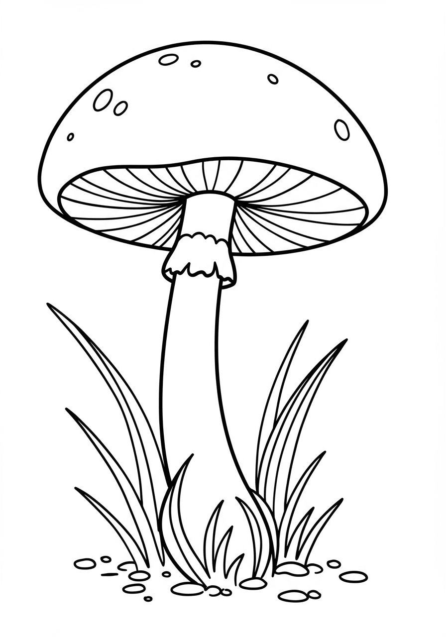Simple mushroom