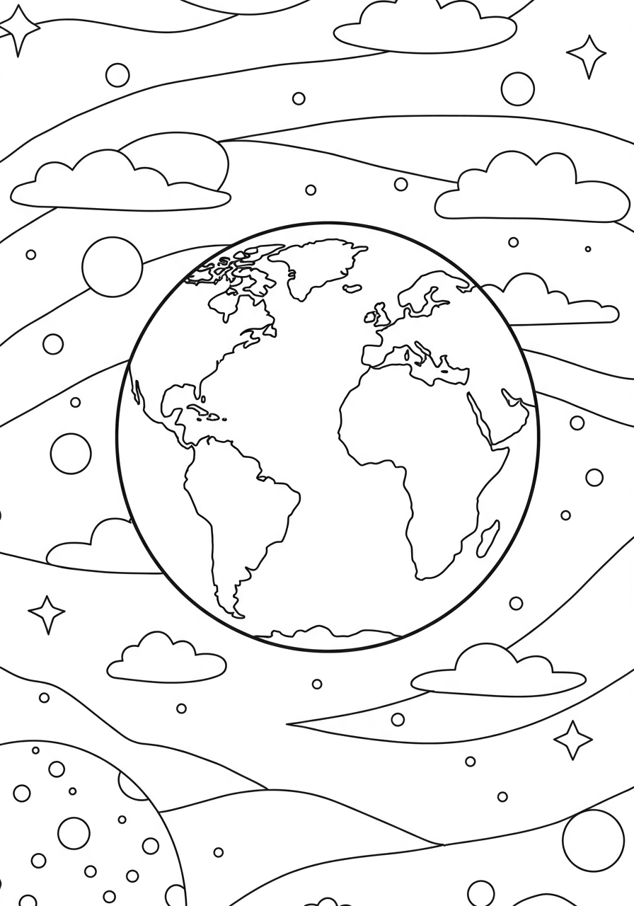 Simple planet Earth