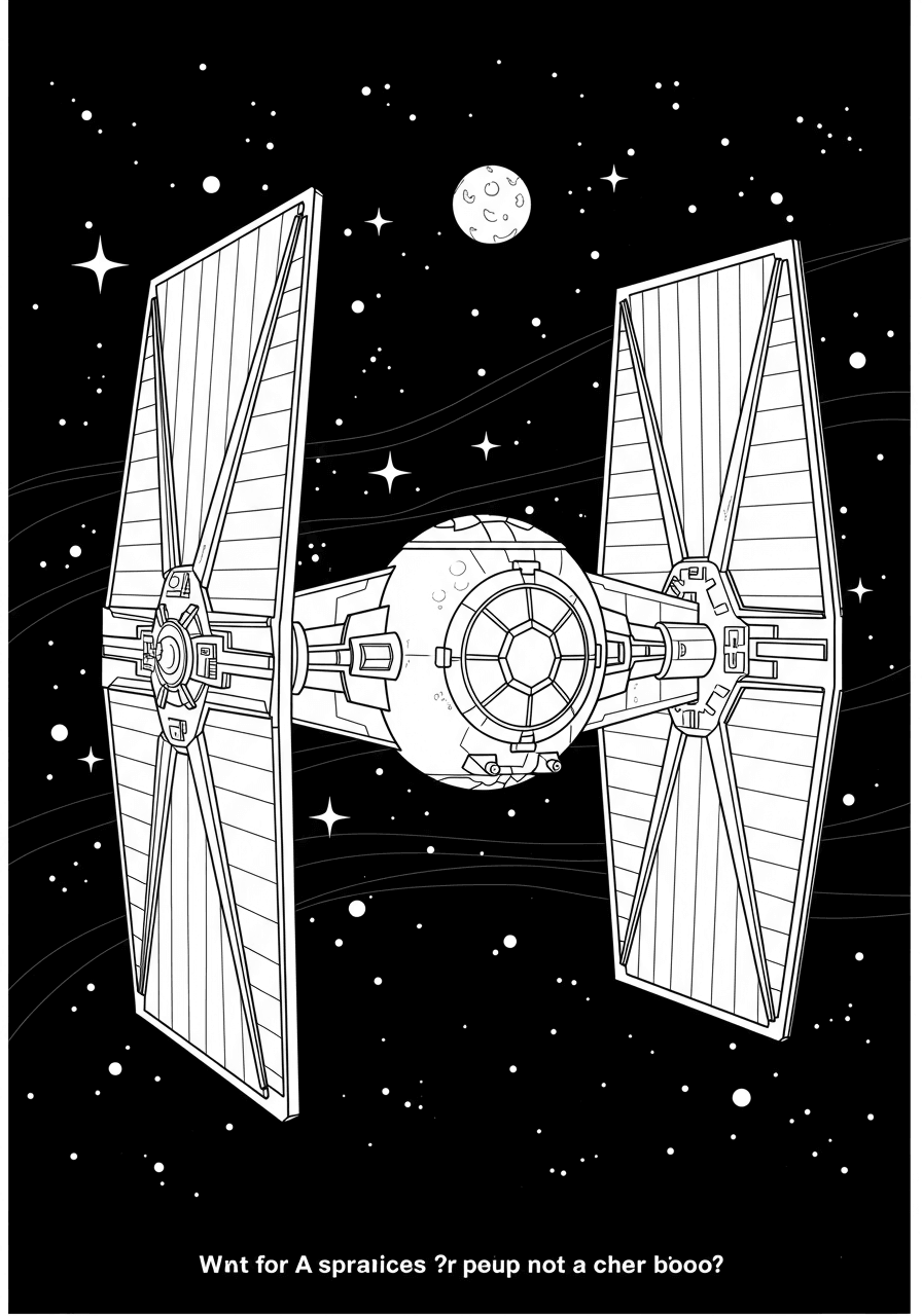 Simple TIE Fighter