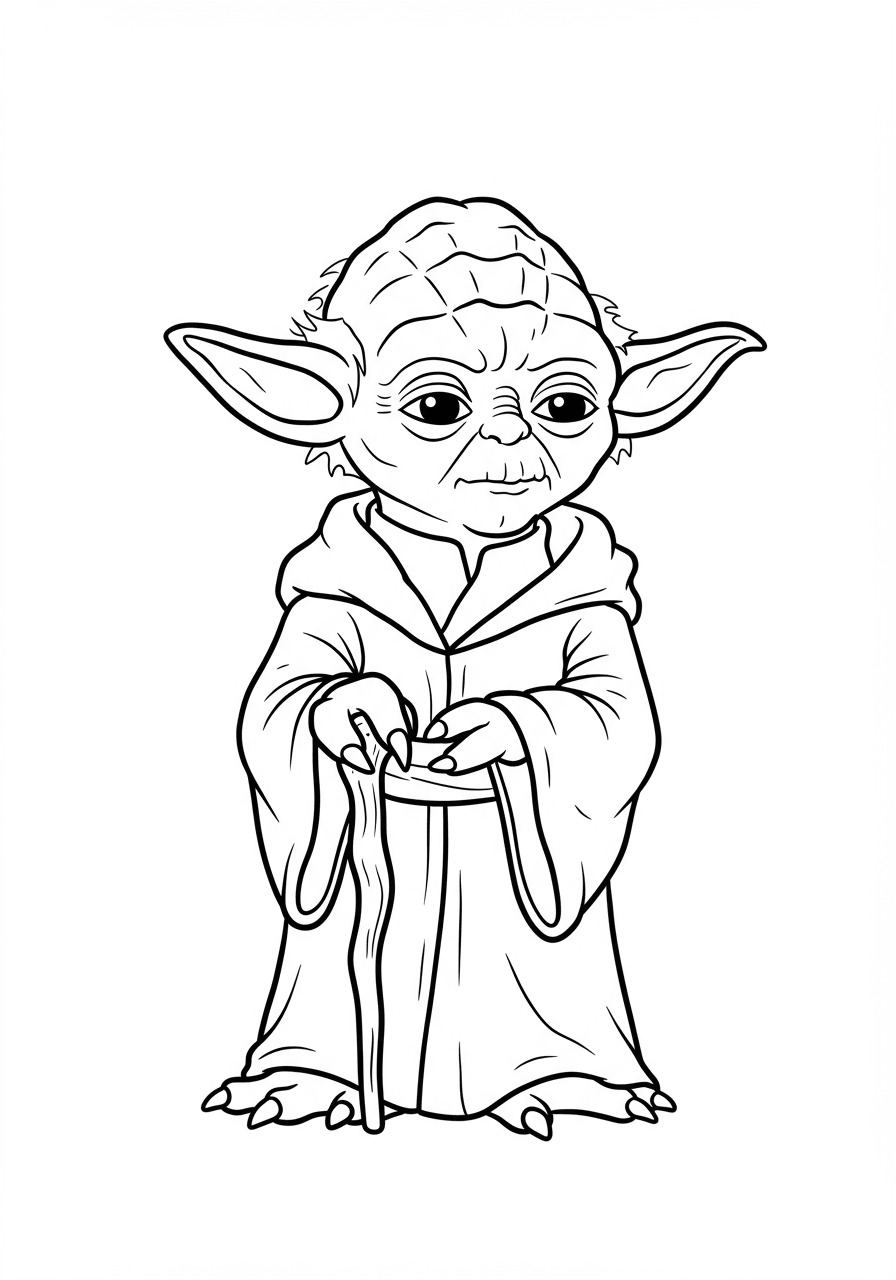 Yoda simple pose
