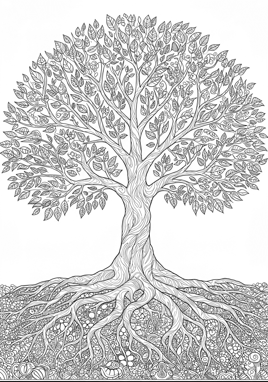 Zentangle Tree of Life
