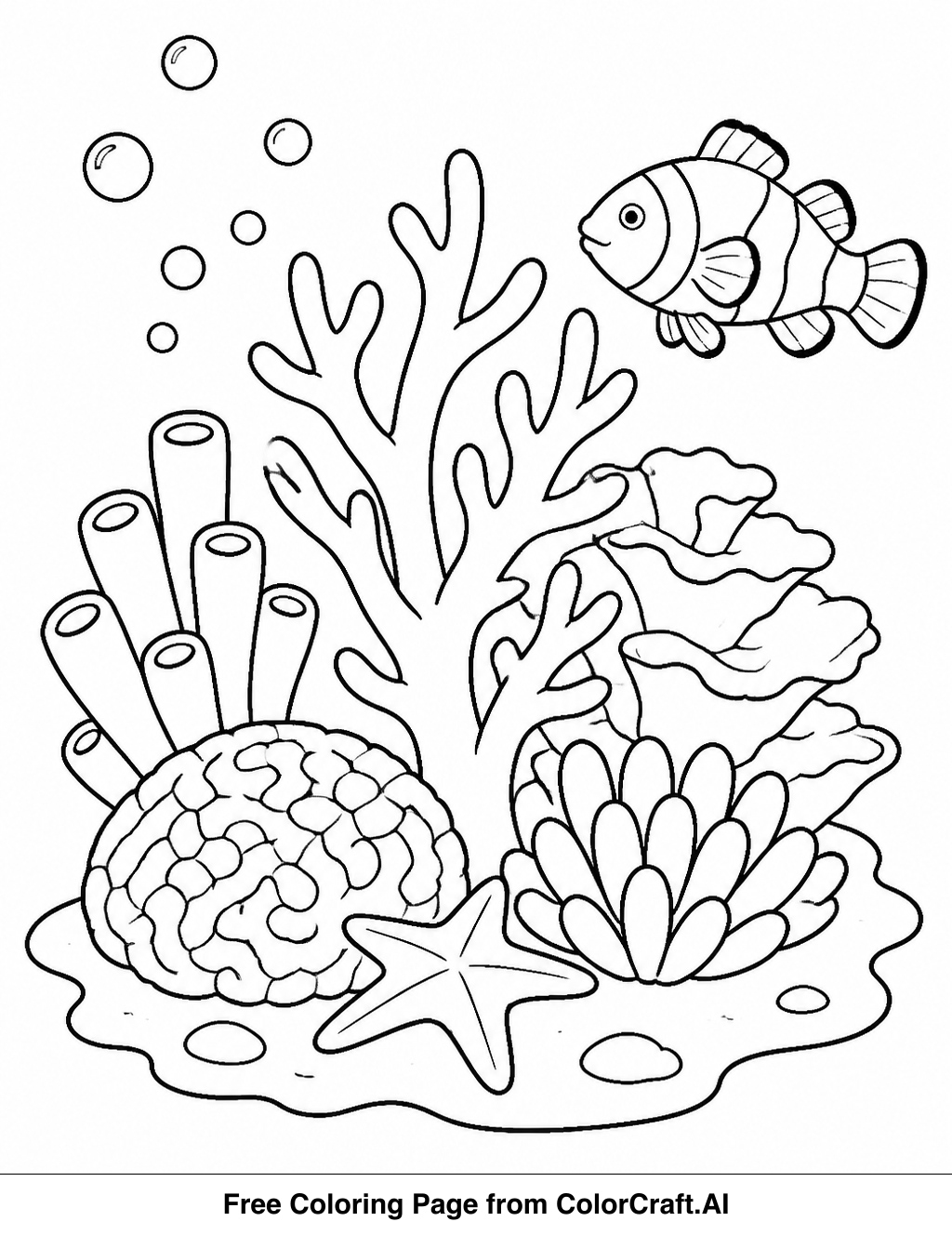 Ocean coloring pages