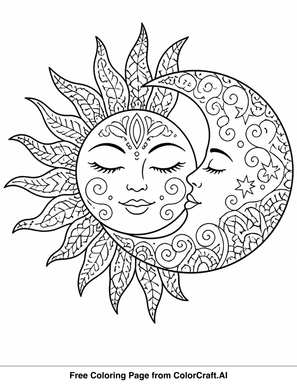 Patterns coloring pages
