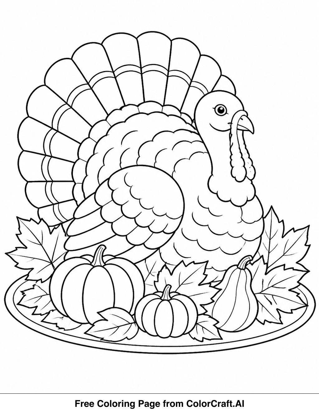Thanksgiving coloring pages